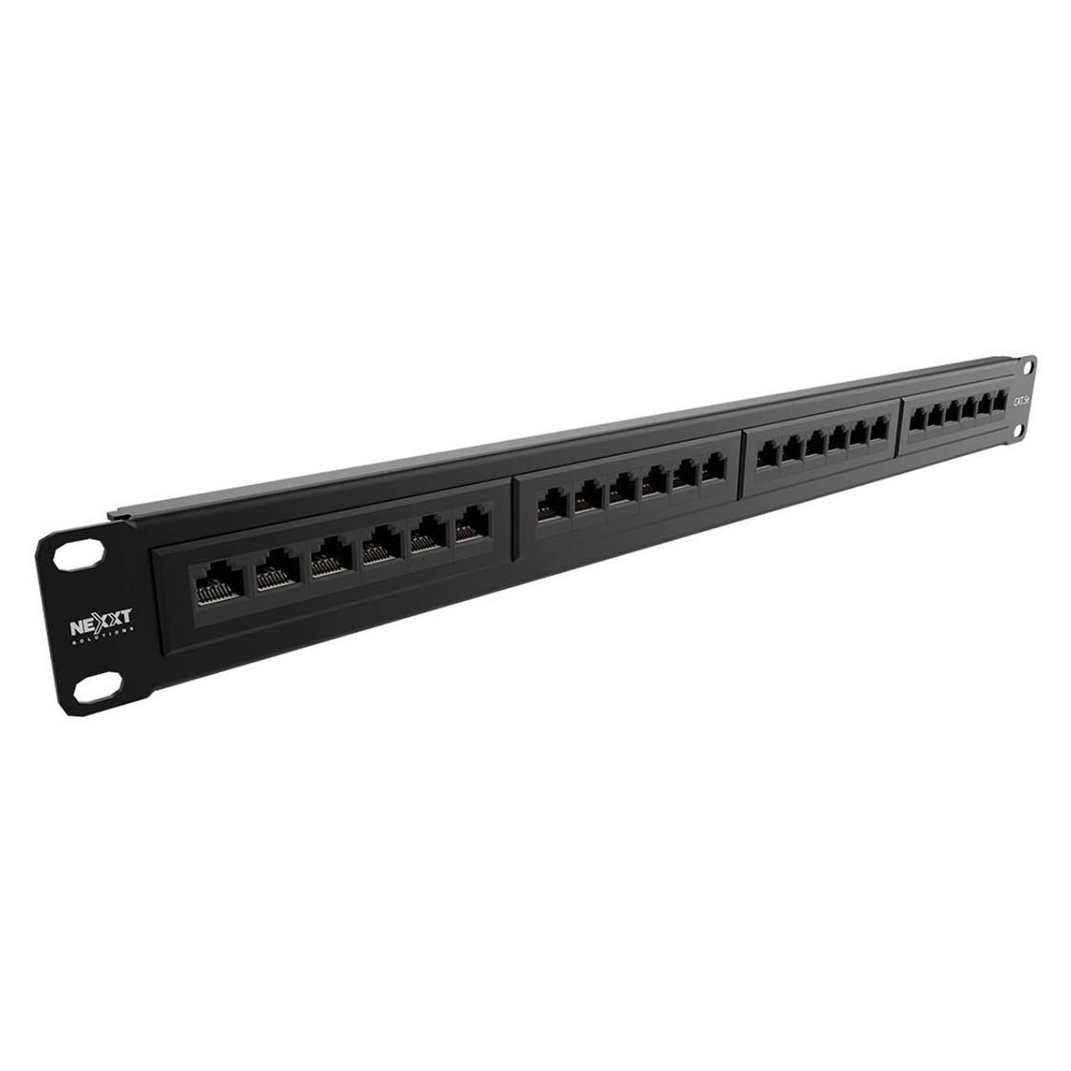 NEXXT SOLUTIONS - Patch panel 24 puertos RJ-45 Cat. 5E. AW190NXT06 Nexxt