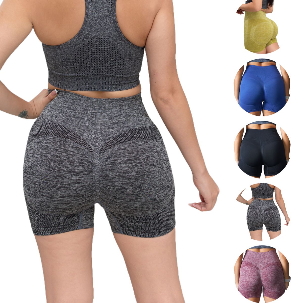 IGNIS GUARD SPORTSWEAR - PACK X3 SHORT EFECTO PUSH UP