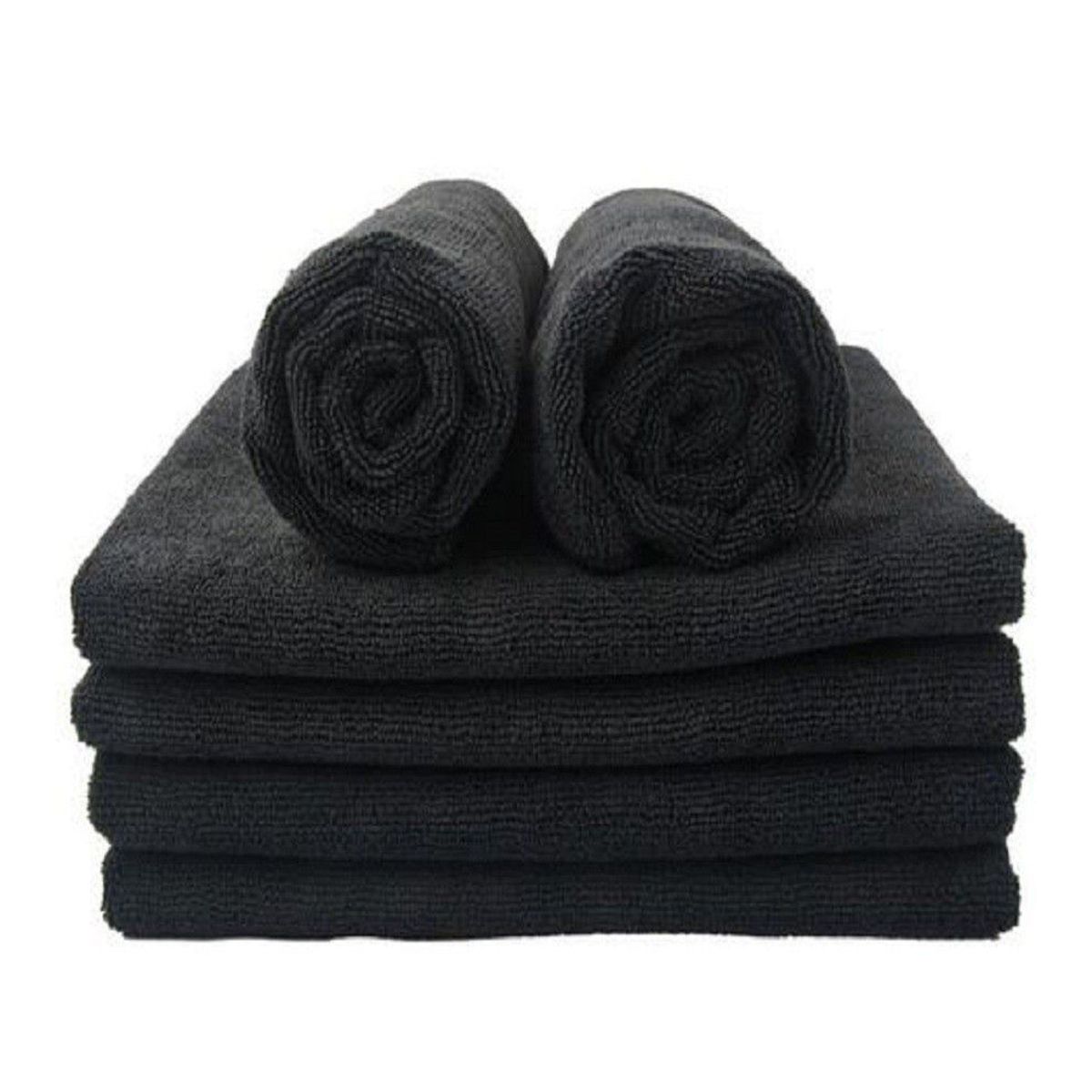 GENERICO - Pack 3 toallas 40 x 60 - Negro