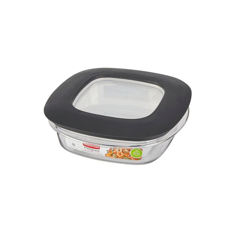RUBBERMAID - TAPER HERMETICO RUBBERMAID PREMIER TAPA GRIS 710ML