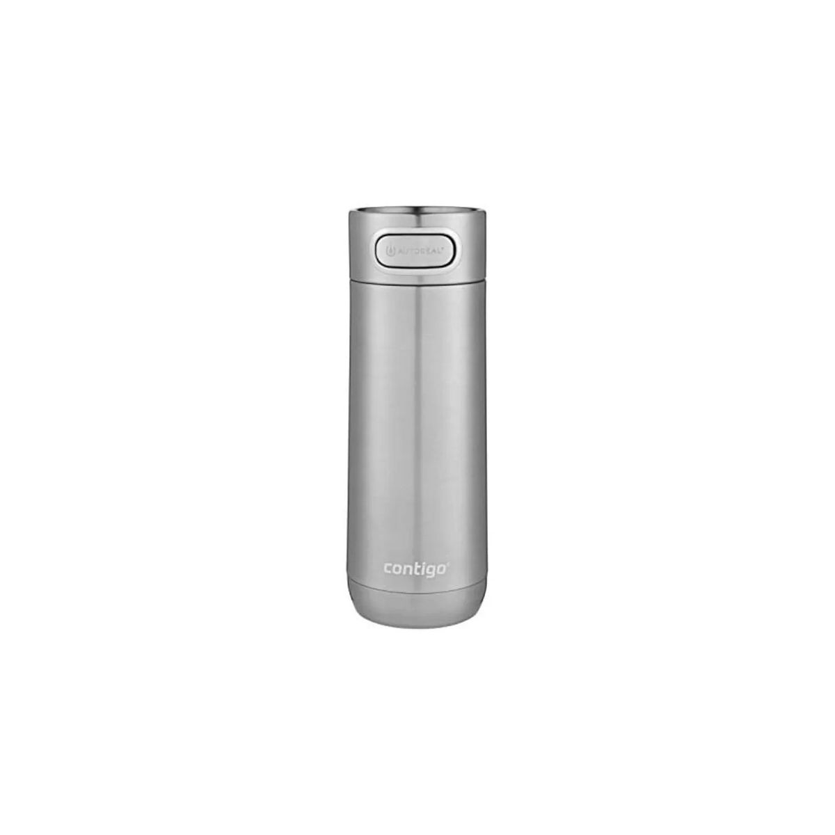 CONTIGO - Botella Térmica Contigo AUTOSEAL Luxe 16oz Acero inoxidable Cromado
