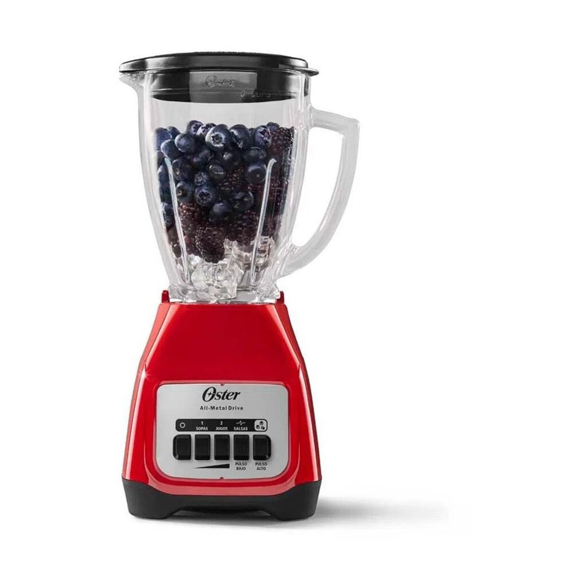 OSTER - Licuadora oster blstkag rpb 2 velocidades+ pulso 15lts - rojo