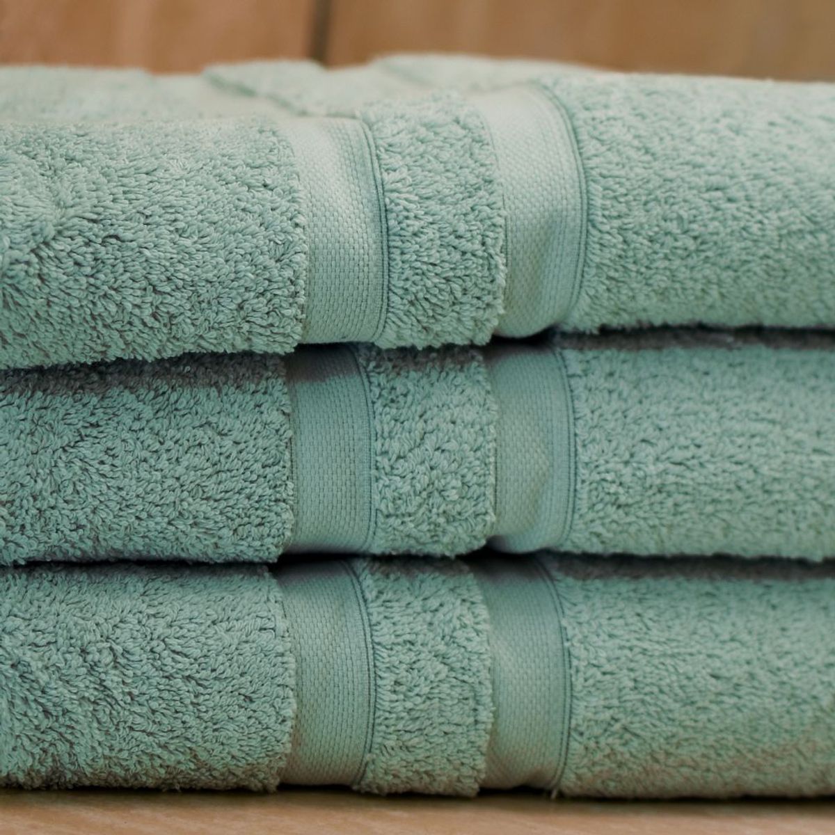 GENERICO - Toalla 140 x 75 cm de 650 gr Verde Agua - Platinum