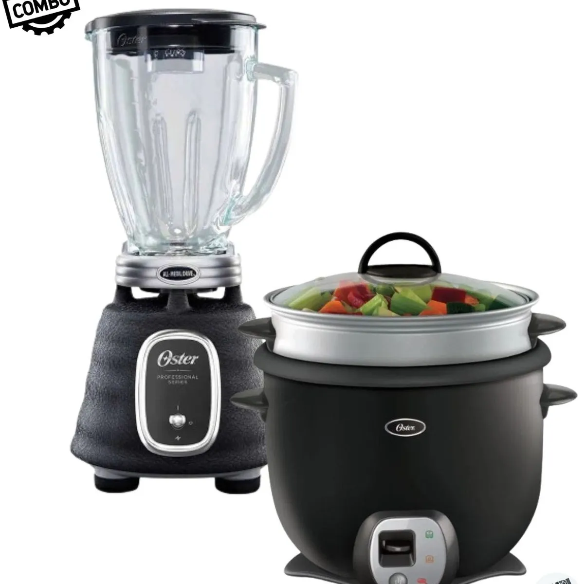 OSTER - Combo Oster Licuadora Blstbpst + Olla Arrocera Ckstrc6033 - negro