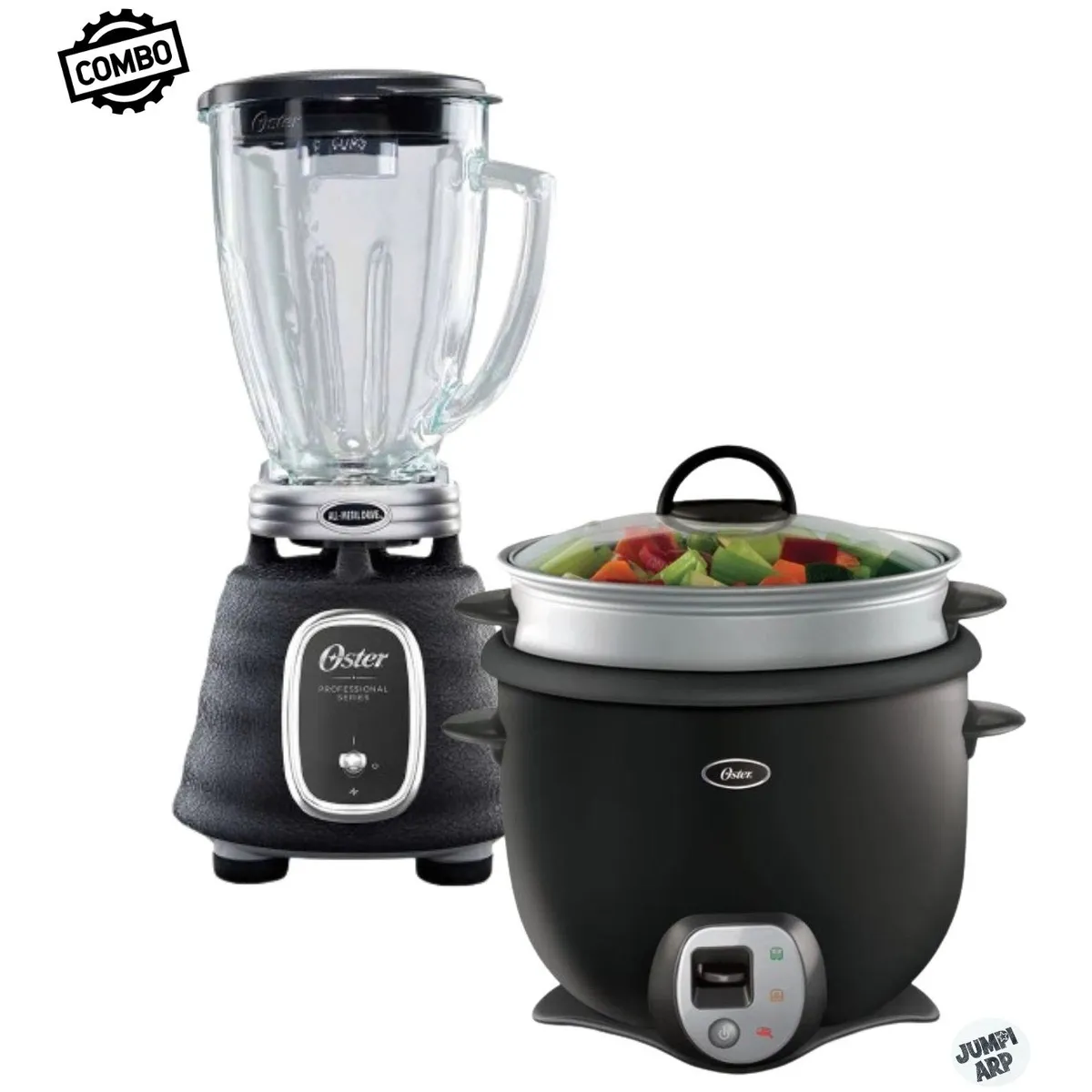 OSTER - Combo Oster Licuadora Blstbpst + Olla Arrocera Ckstrc6033 - negro