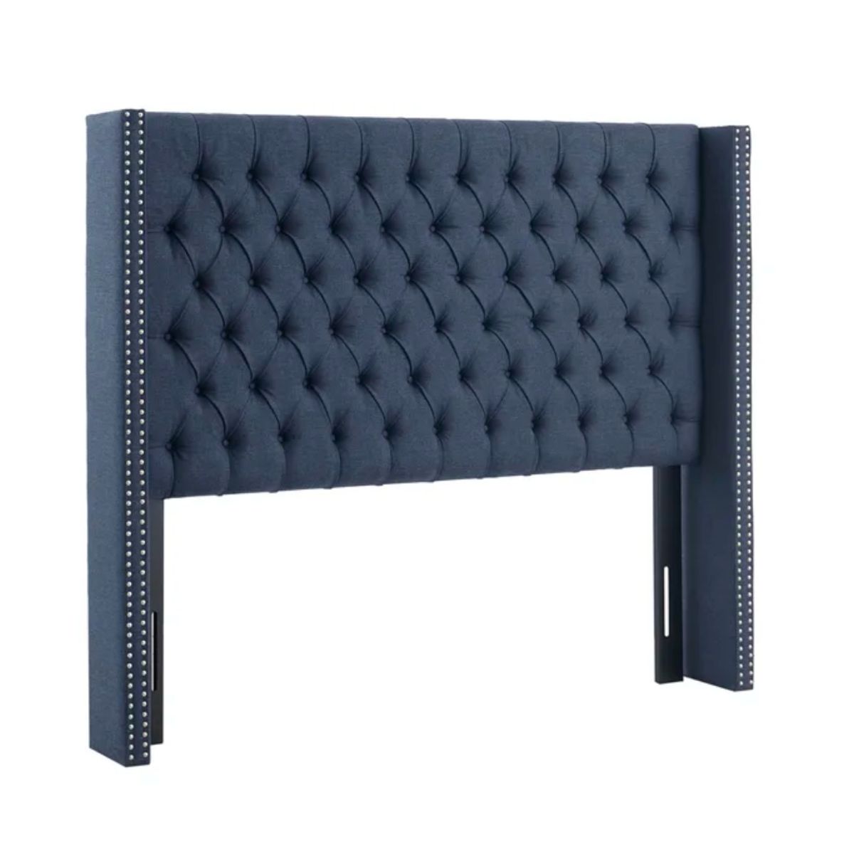 CENTRAL DECCO - CABECERA QUEEN ABNER AZUL NOCHE