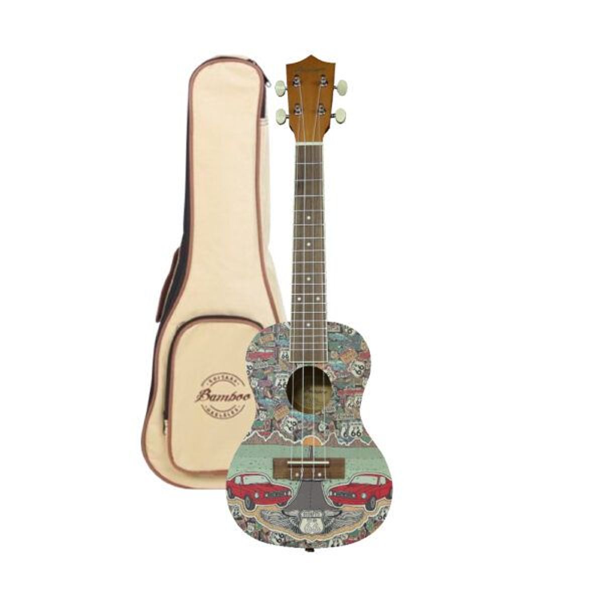 BAMBOO - Ukelele Concierto BAMBOO BU-23R66
