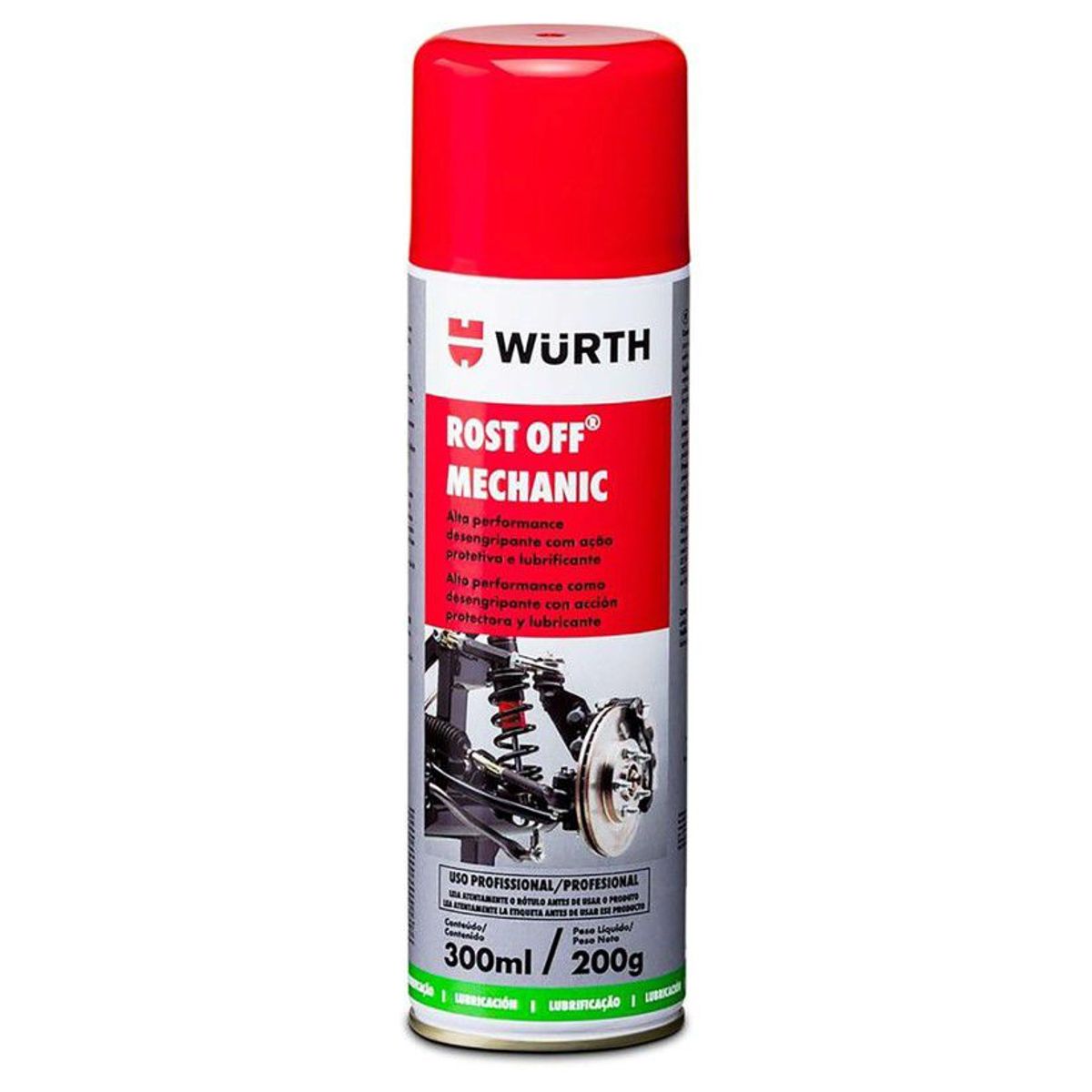 WURTH - AFLOJATODO DESOXIDANTE  WURTH DE ALTA EFICIENCIA 300ML