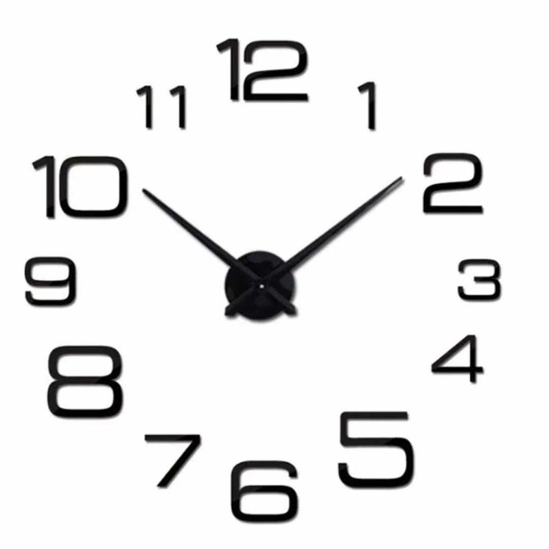 GENERICO - Reloj 3D Grande Modelo Europeo Decohogar de Sala Oficina Comedor M-03