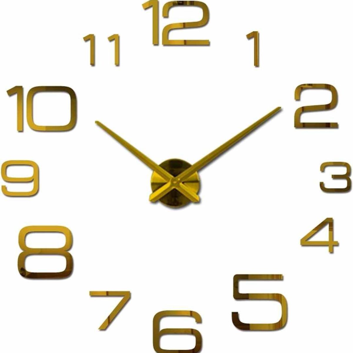 GENERICO - Reloj 3D Grande Modelo Europeo Decohogar de Sala Oficina Comedor M-03