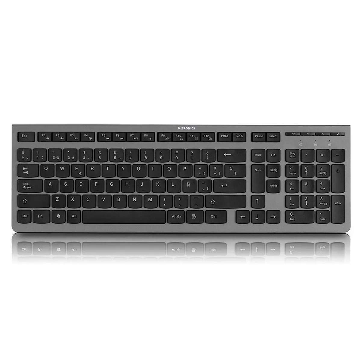 MICRONICS - Teclado Multimedia e Internet MICRONICS MILANO K704X