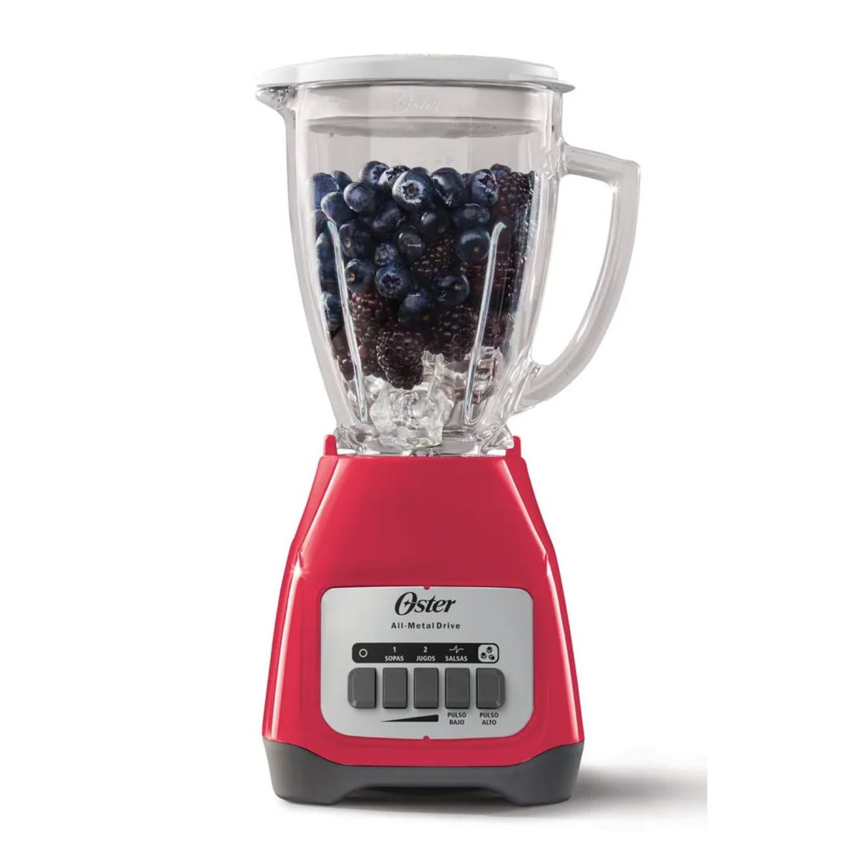 OSTER - LICUADORA OSTER BLSTKAGMPB 2 VELOCIDADES MAS PULSO Y VASO DE VIDRIO