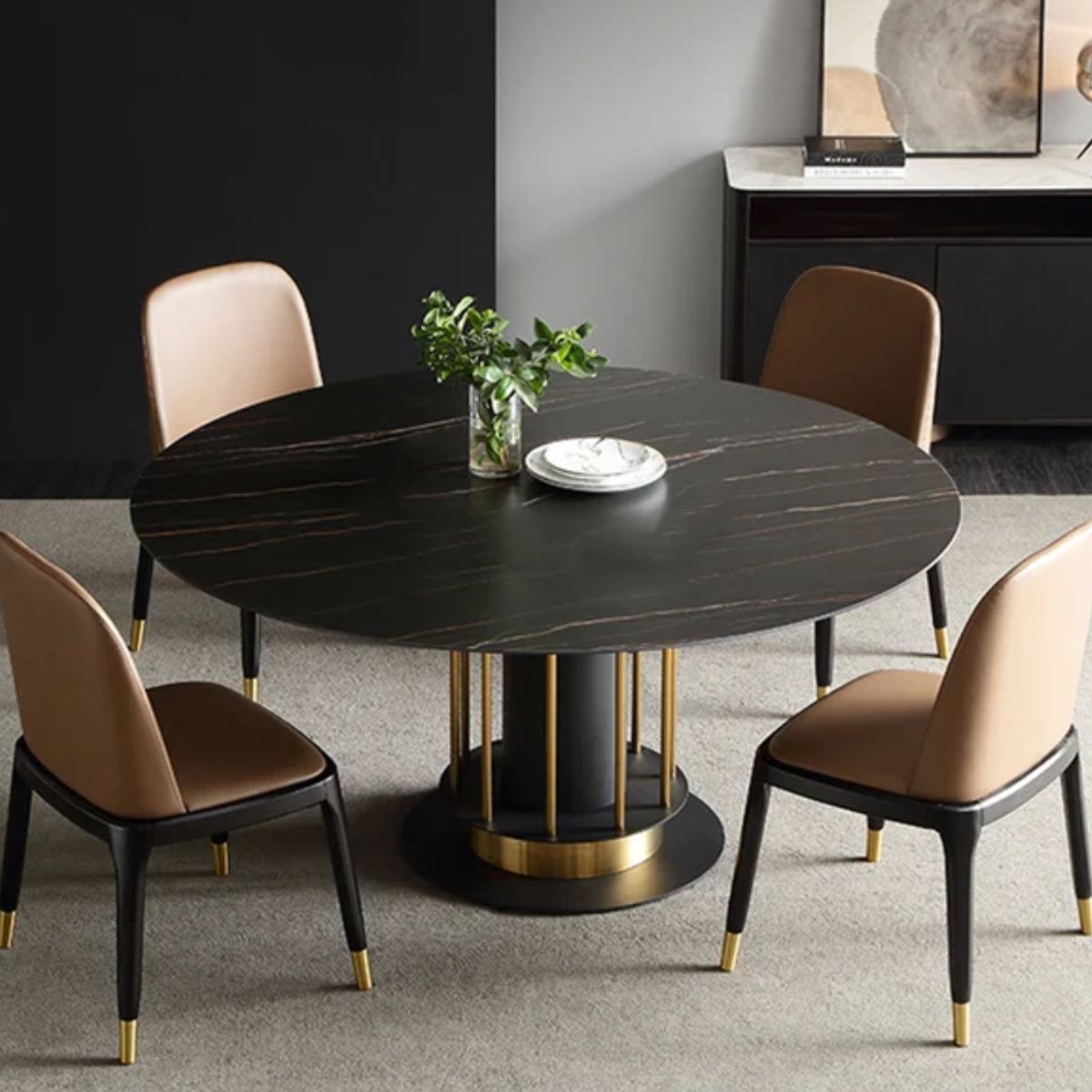 CENTRAL DECCO - MESA PARA 4 SILLAS GUNDERSEN