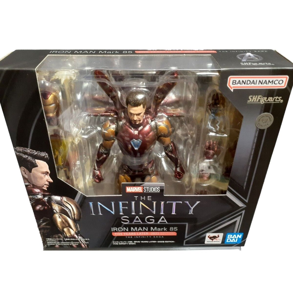 BANDAI - Avengers Endgame SH Figuarts Iron Man Mark 85 Infinity Saga