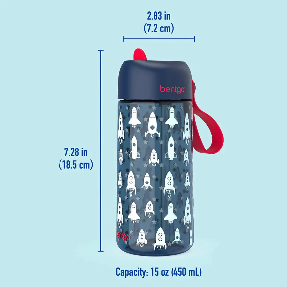 BENTGO - Tomatodo para Niños Bentgo Cohetes