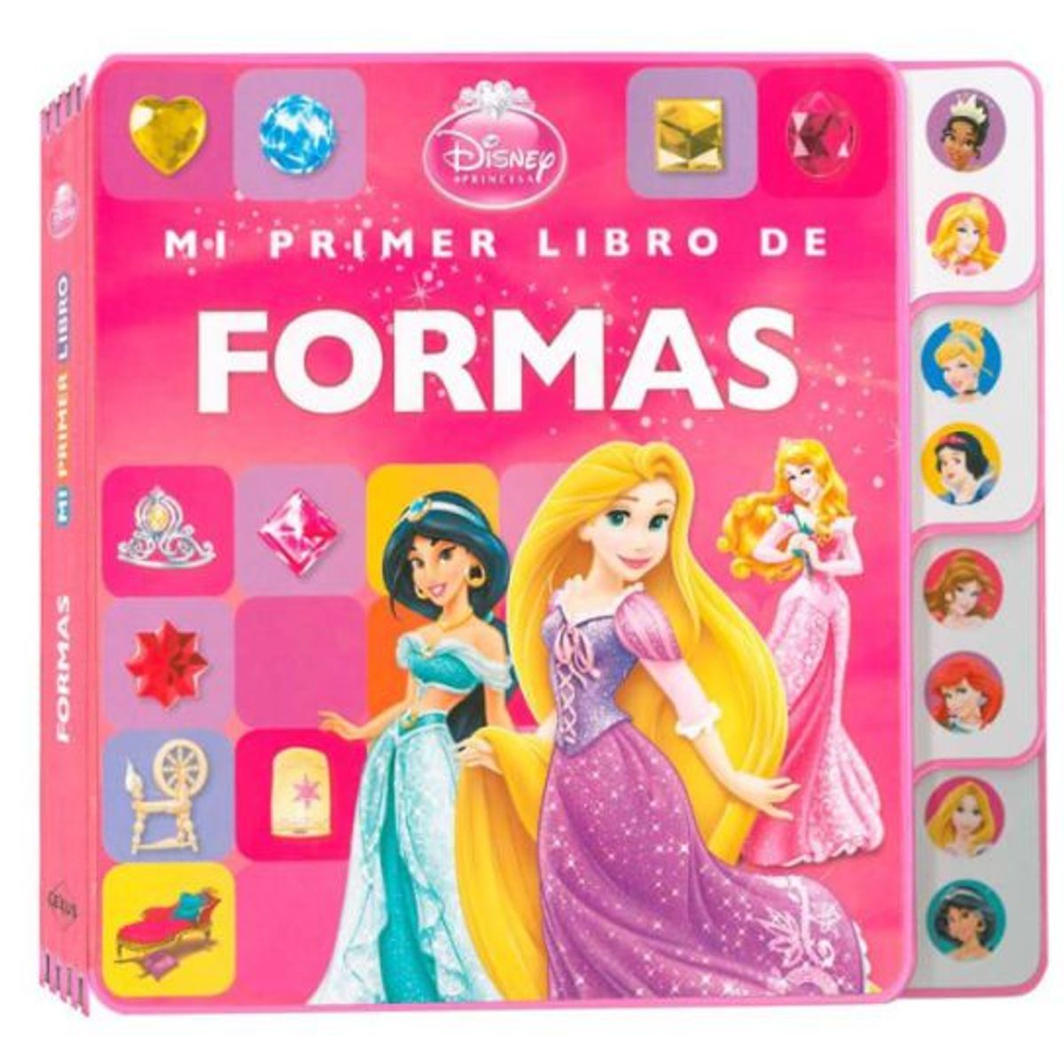 DISNEY - MI PRIMER LIBRO - DISNEY PRINCESAS FORMAS