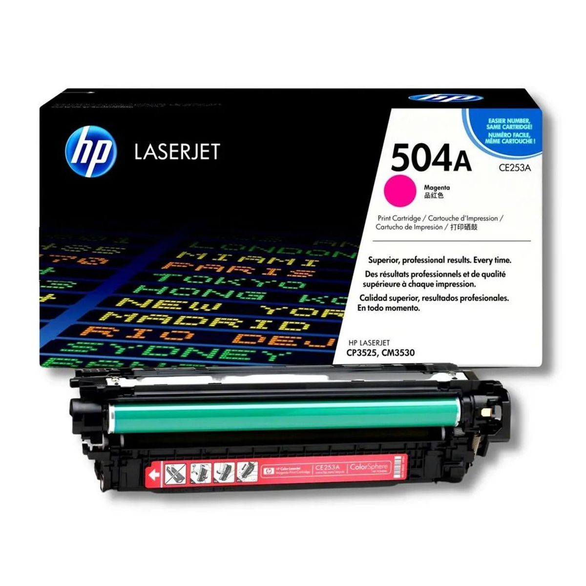 HP - TONER HP 504A CÓDIGO CE253A MAGENTA 7000 Pág