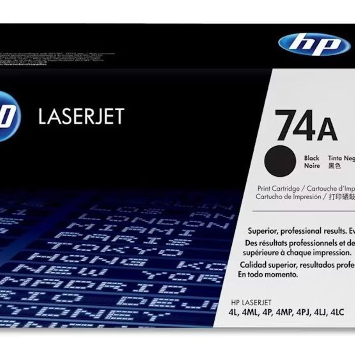 HP - TONER HP 74A CÓDIGO 92274A NEGRO 3350 Pág