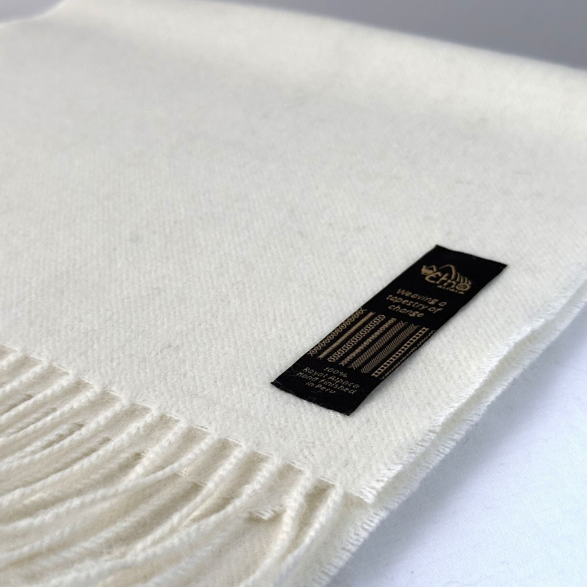ETNO ALPACA - Bufanda premium de Royal alpaca