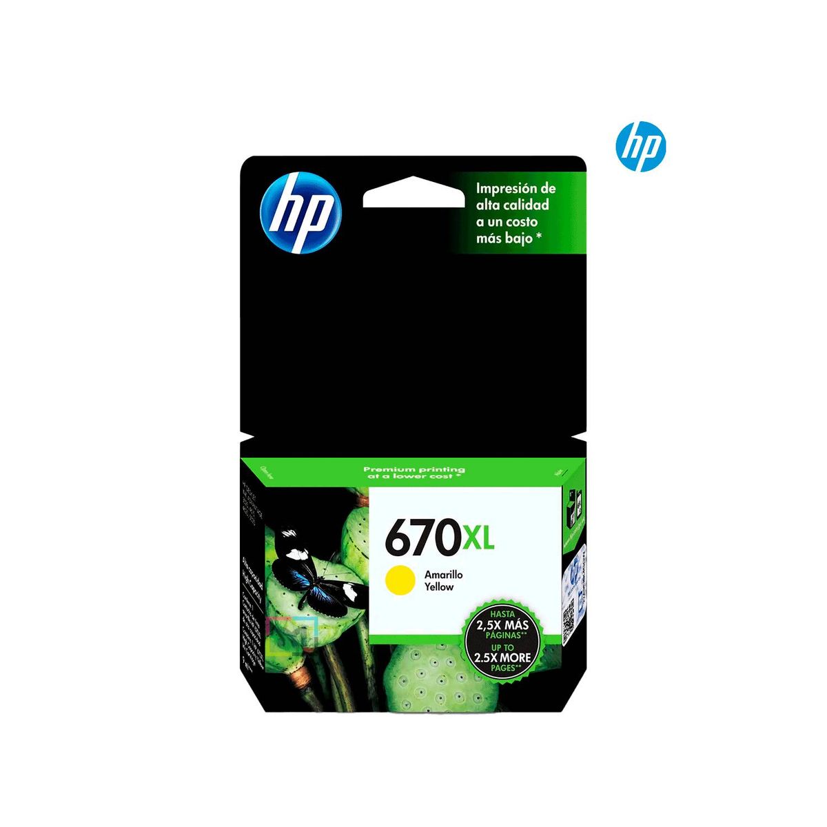 HP - Cartucho HP 670XL Amarillo CZ120AL original