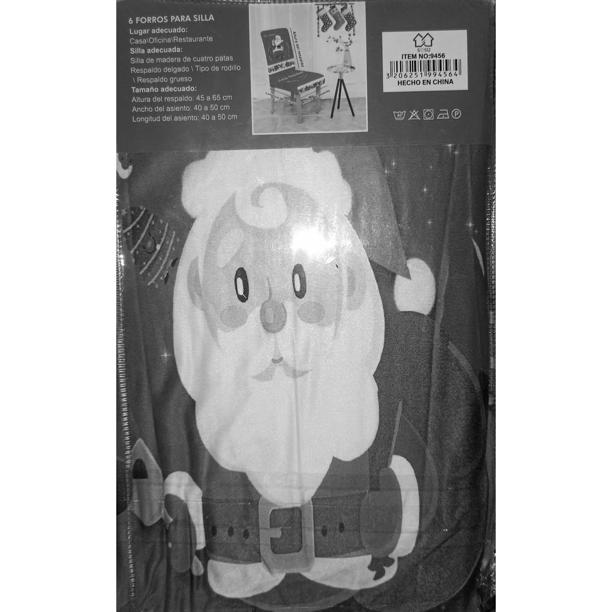 GENERICO - Funda Elastica para Silla-6 Piezas