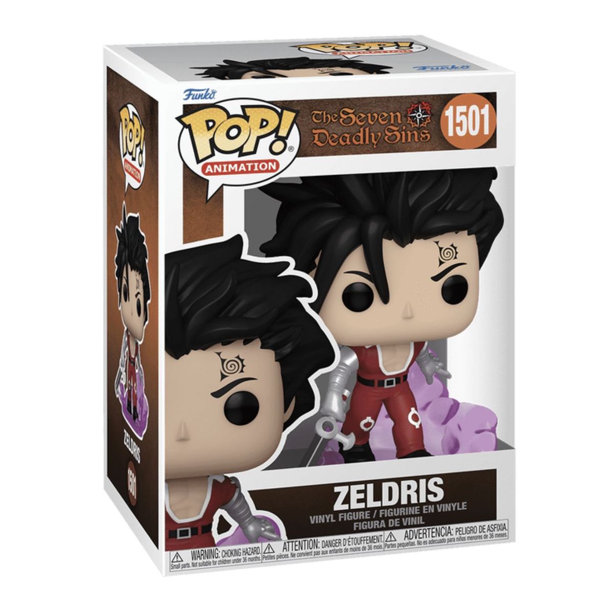 FUNKO - Zeldris Funko Pop 1501 Seven Deadly Sins Original