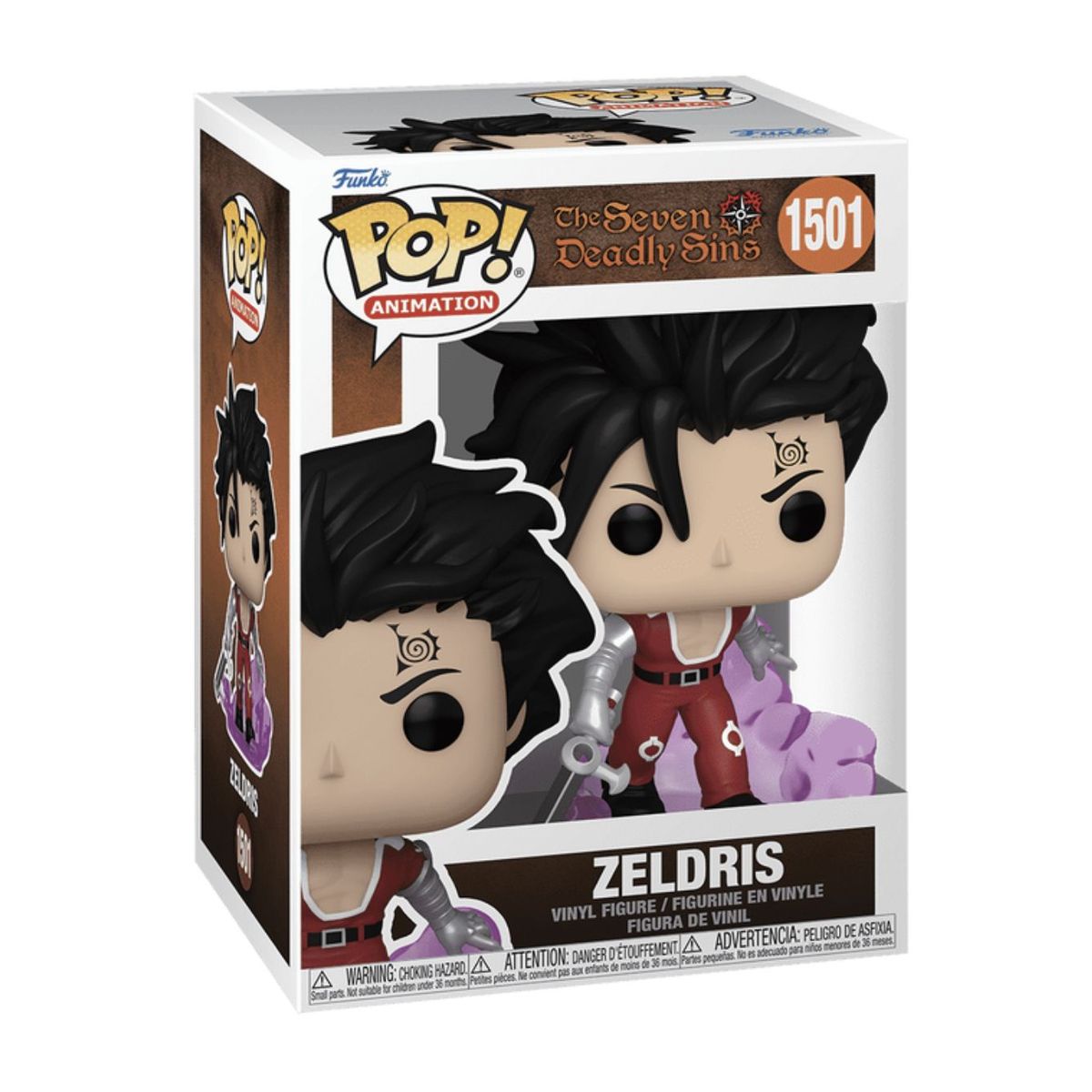 FUNKO - Zeldris Funko Pop 1501 Seven Deadly Sins Original