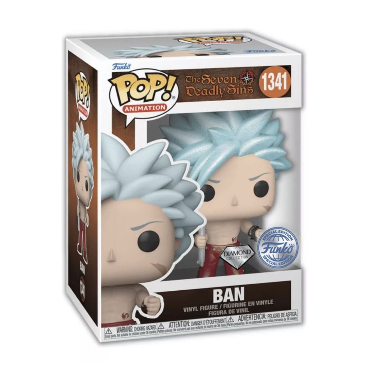 FUNKO - Ban Diamond Funko Pop 1341 Seven Deadly Sins Exclusivo