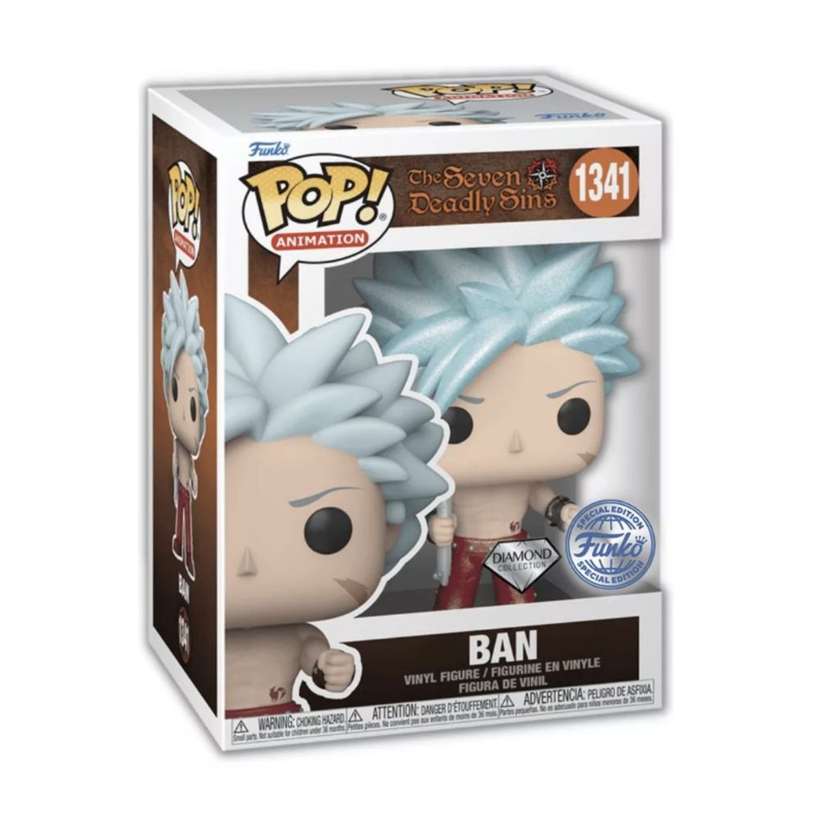FUNKO - Ban Diamond Funko Pop 1341 Seven Deadly Sins Exclusivo