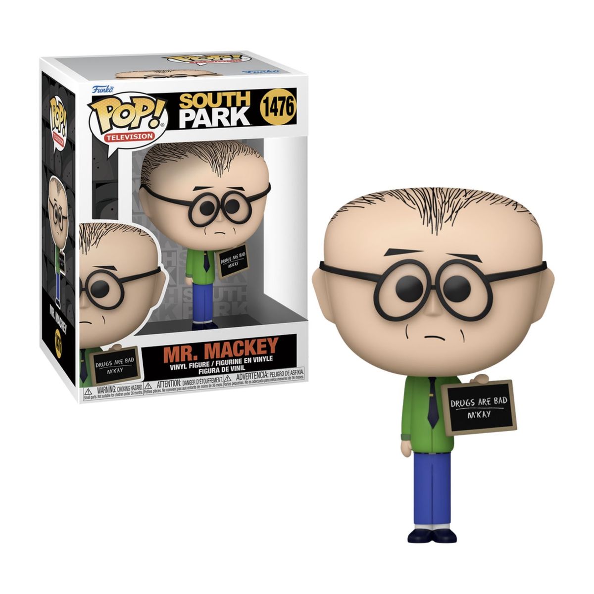 FUNKO - Mr Mackey Funko Pop 1476 South Park Pop Television Original