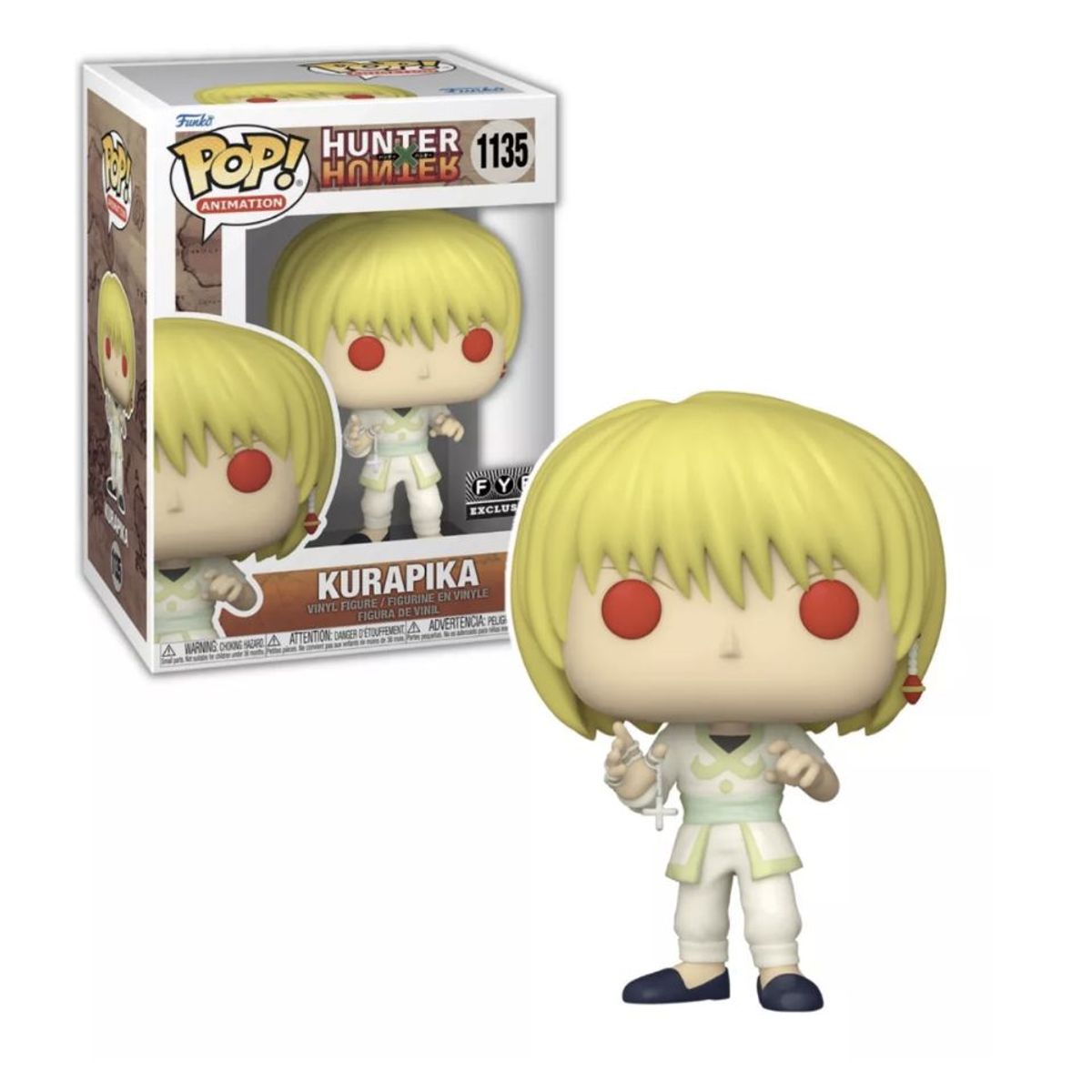 FUNKO - Kurapika Funko Pop 1135 Hunter X Hunter Fye Exclusivo