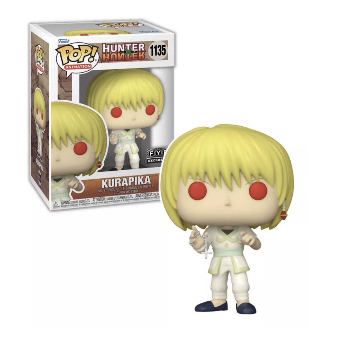 FUNKO - Kurapika Funko Pop 1135 Hunter X Hunter Fye Exclusivo