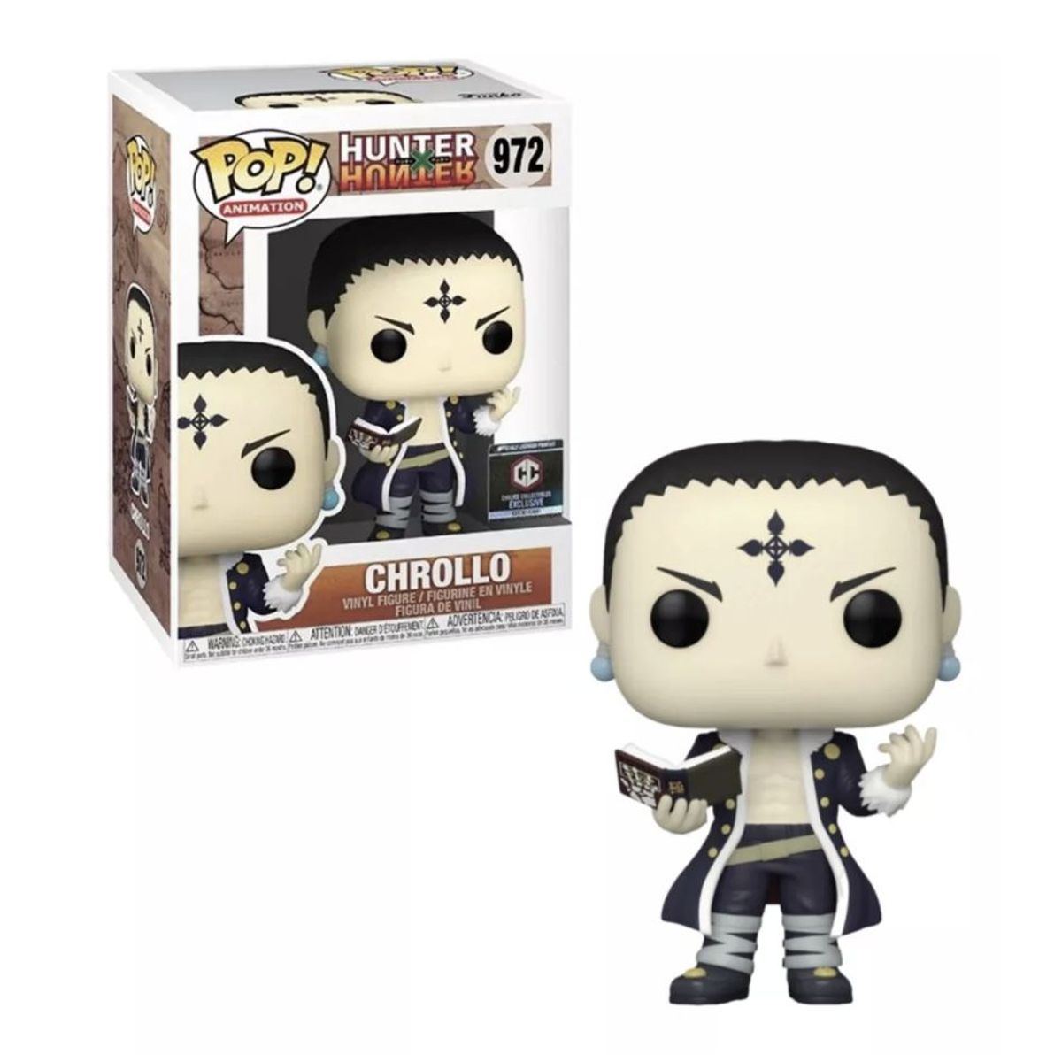 FUNKO - Chrollo Funko Pop 972 Hunter X Hunter Chalice Exclusivo