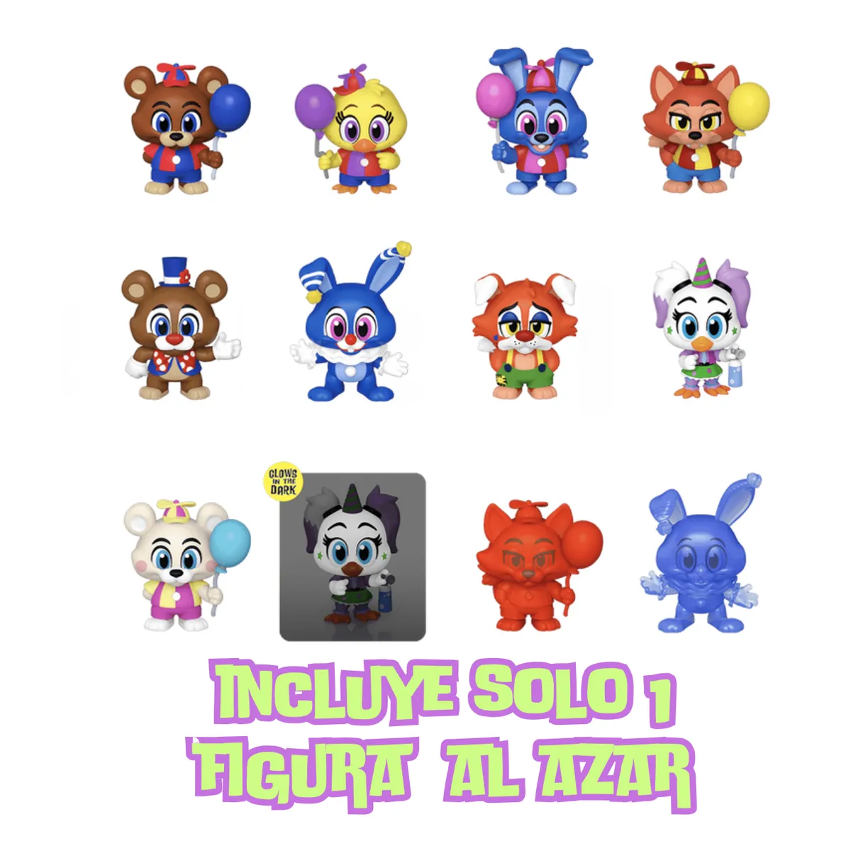 FUNKO - Five Nights At Freddys Mystery Mini 1 Figura Al Azar Fnaf