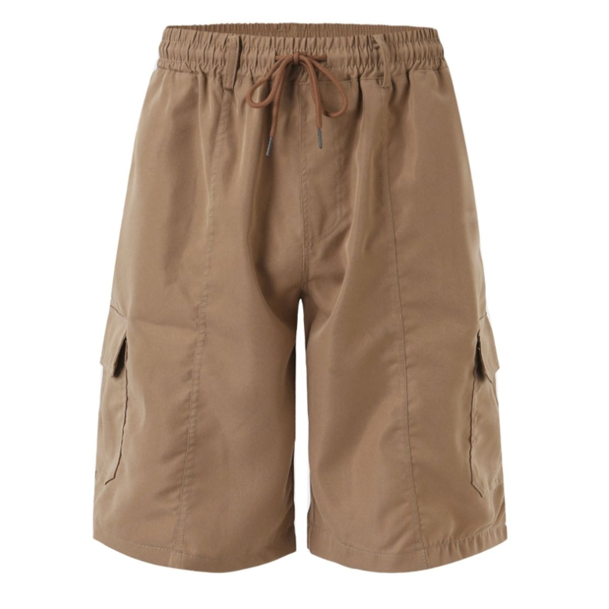 BLWOENS - Pantalones cortos masculinos para Hombre-Beige
