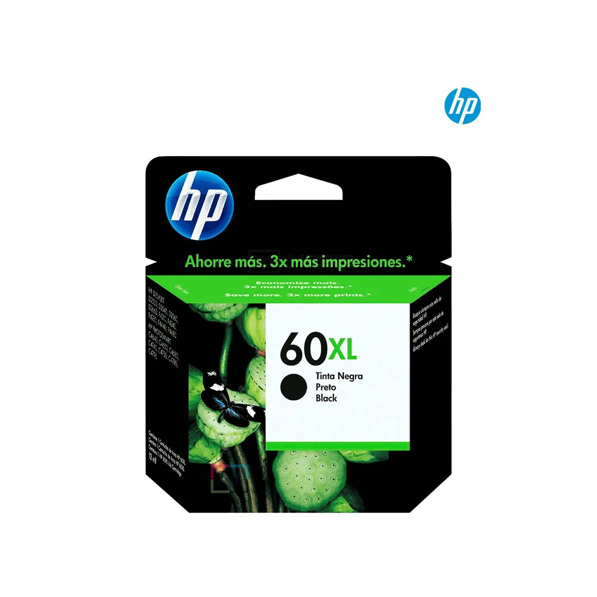 HP - Cartucho HP 60XL Negro CC641WL original