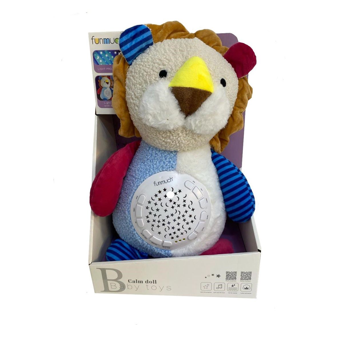 IDEAL BABY & KIDS - Peluche Proyector para Bebé -León