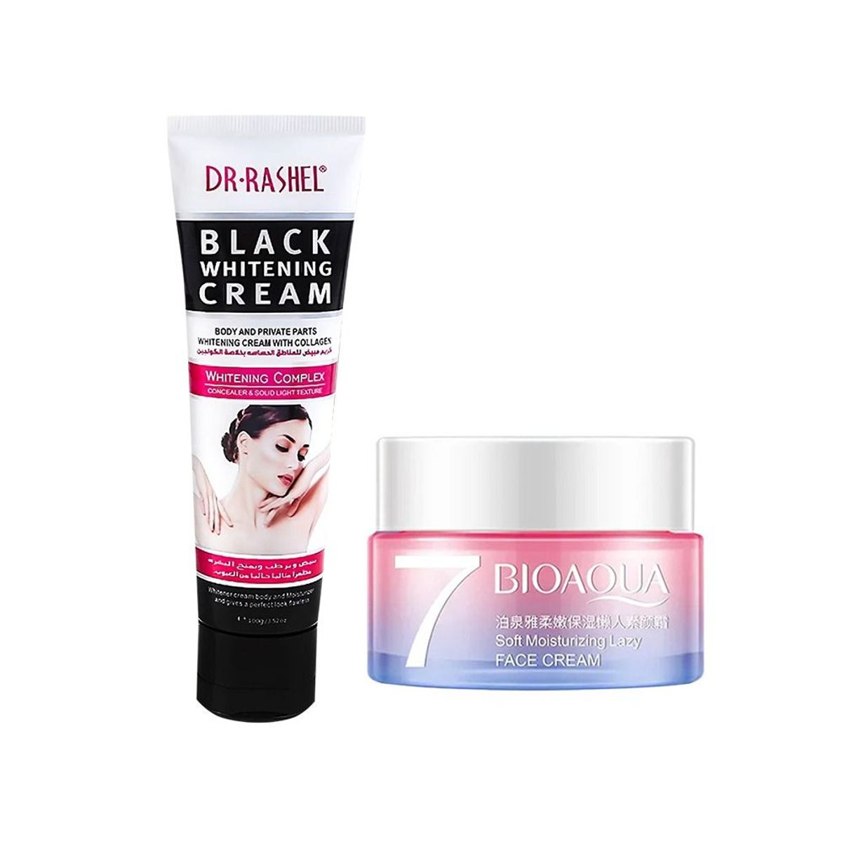 BIOAQUA - Crema Aclaradora V7 Bioaqua + Crema Blanqueadora Dr Rashel