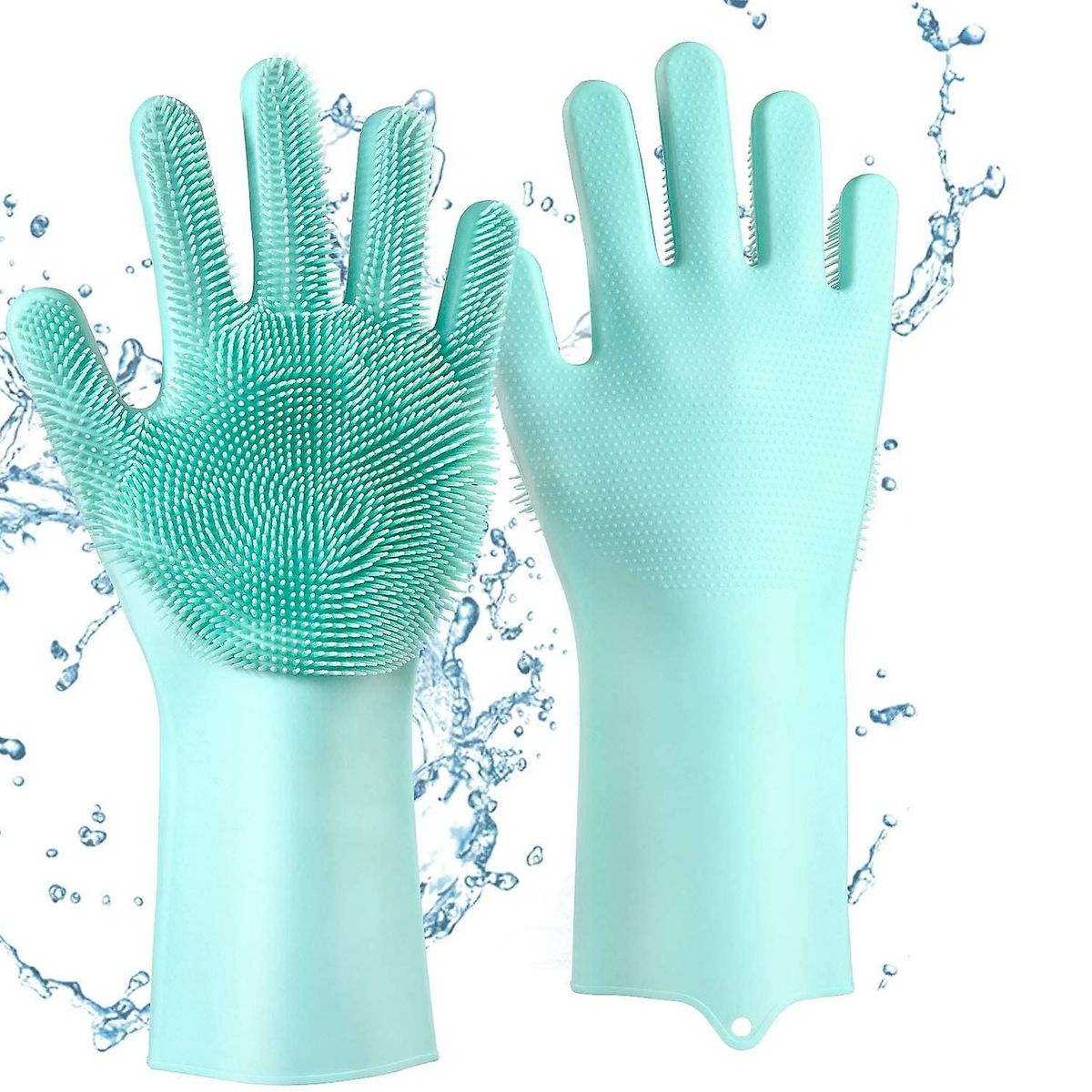 GENERICO - Guante Cepillo de Silicona Multiusos