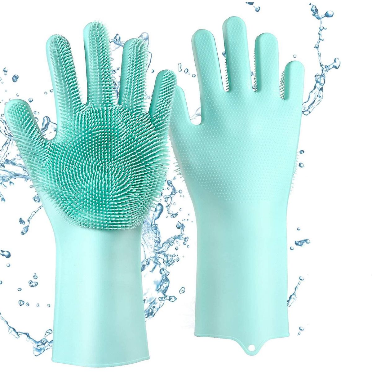 GENERICO - Guante Cepillo de Silicona Multiusos