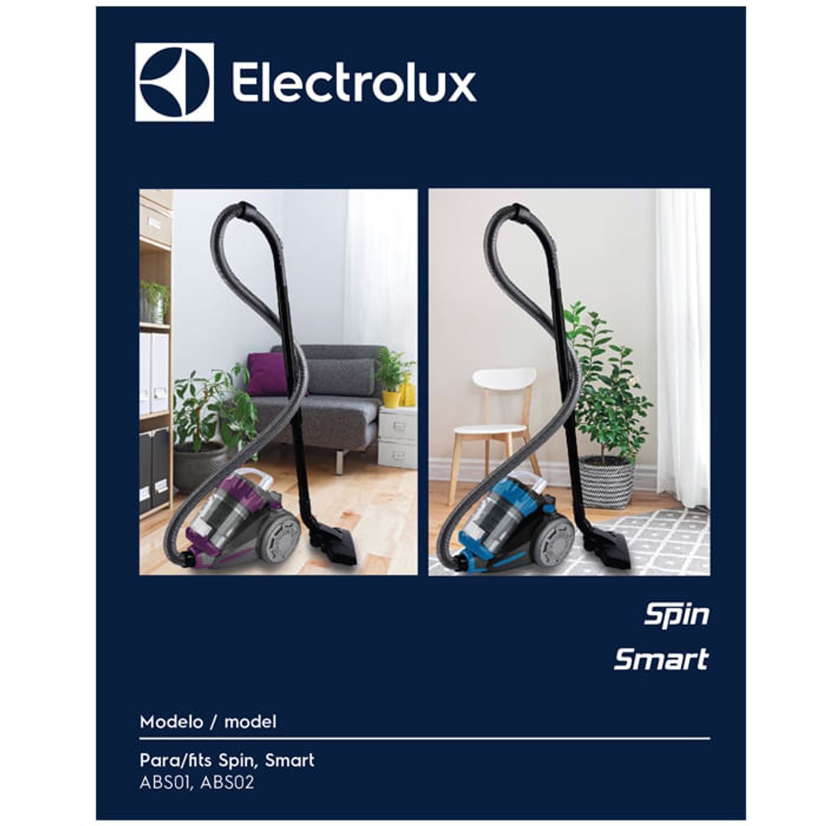 ELECTROLUX - Filtros EFS01 para aspiradora ABS01-ABS02-ABS03