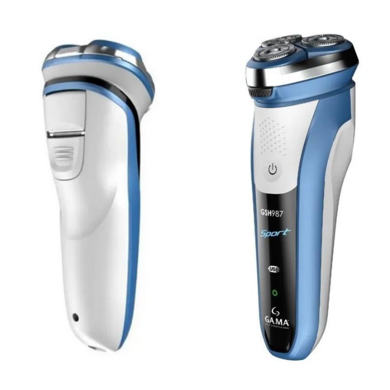 GAMA - Afeitadora GAMA GSH 987 sport inalámbrica usb wet & dry