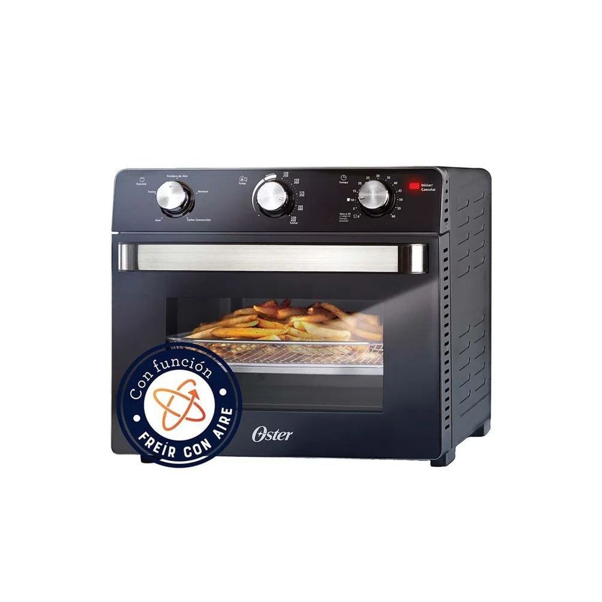OSTER - Horno eléctrico con freidora de aire oster tssttvmaf1ns 22 l