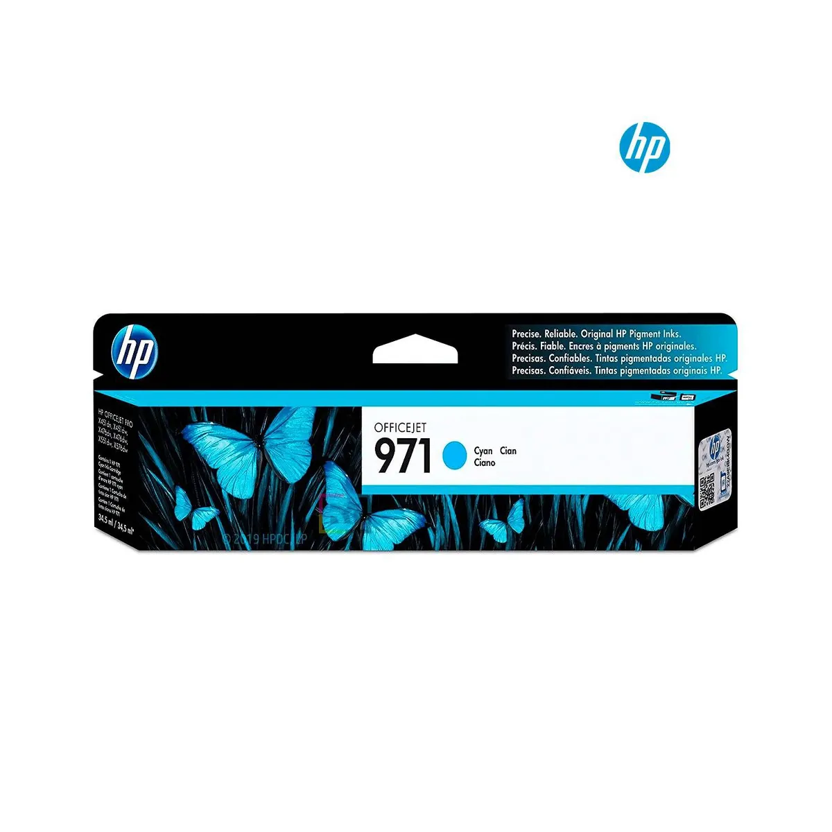 HP - Cartucho HP 971 Cyan CN622AM original
