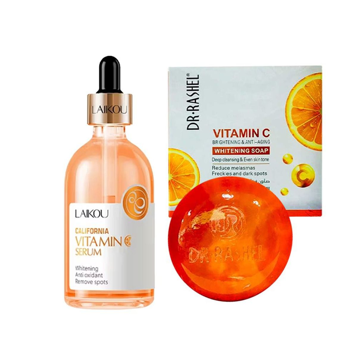 GENERICO - Serum California + Jabón Blanqueador e Iluminador con Vitamina C