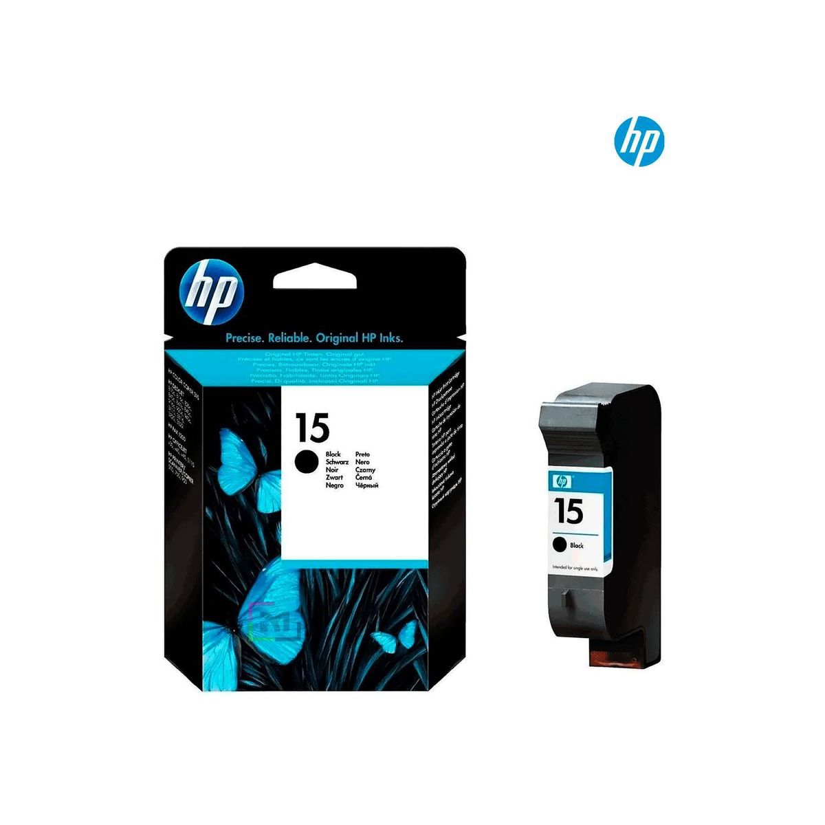 HP - Cartucho HP 15 Negro C6615DL original