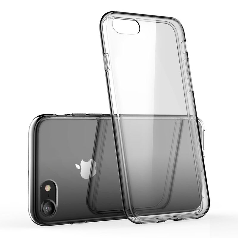 GENERICO - Funda Case para iPhone 7 TPU 100% Antishock Transparente Resistente