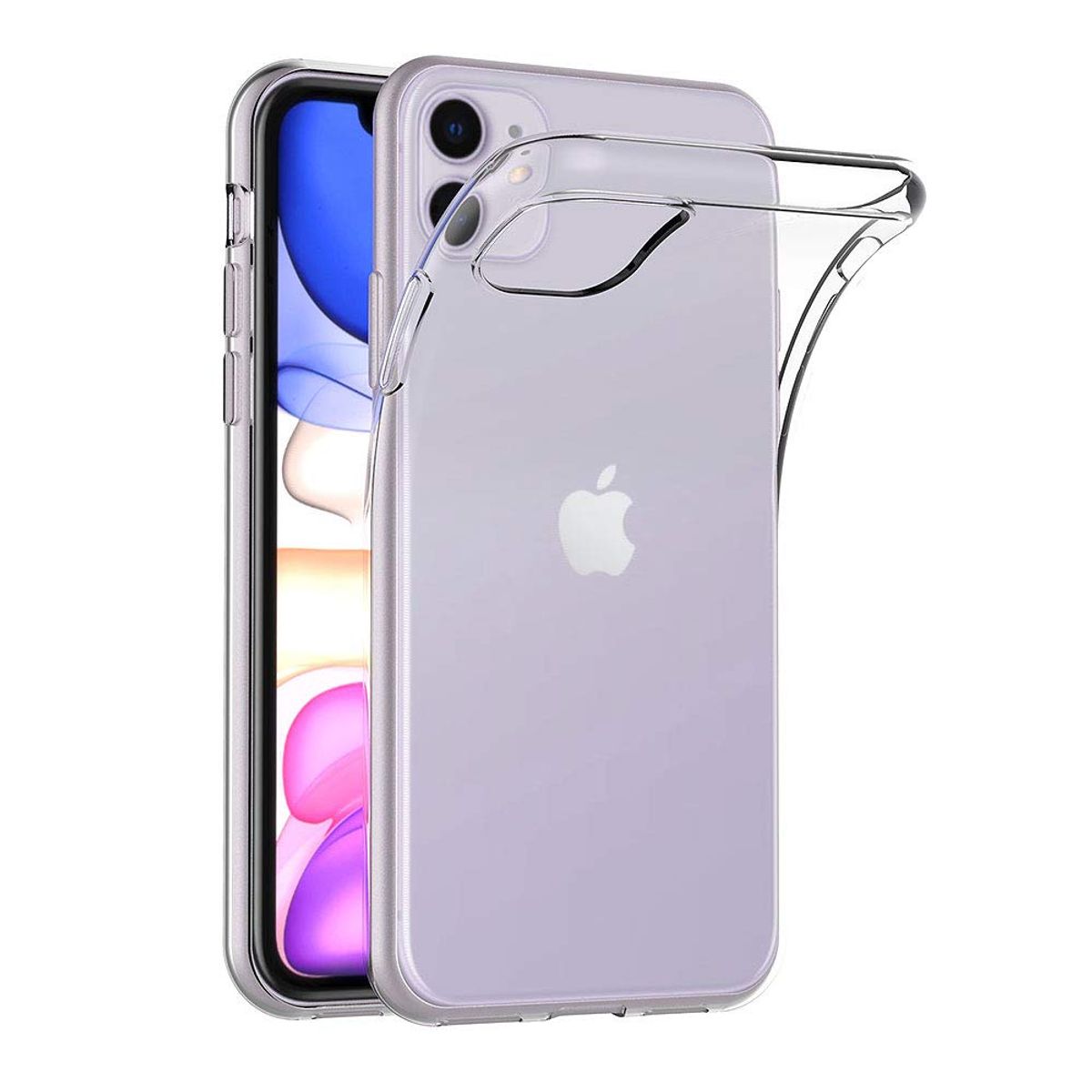 GENERICO - Funda Case para iPhone 11 TPU 100% Antishock Transparente Resistente