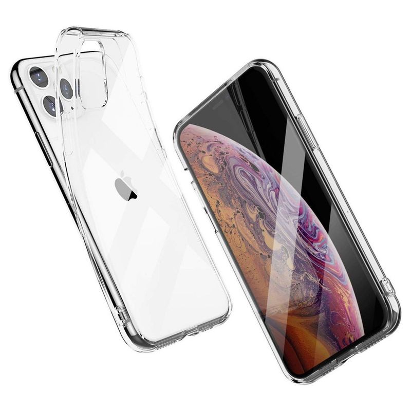GENERICO - Funda para iPhone 11 Pro TPU 100% Antishock Transparente Resistente