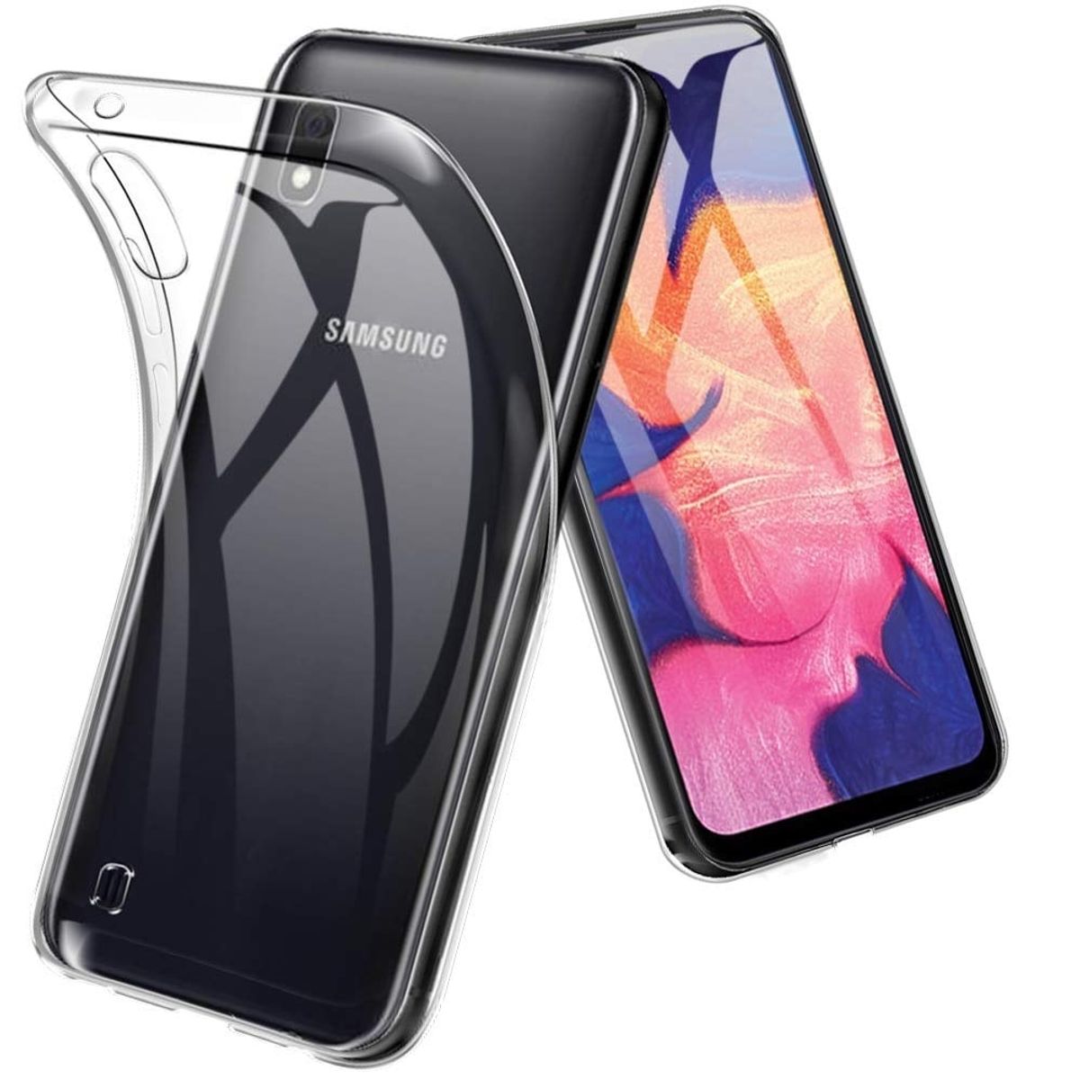 GENERICO - Funda para Samsung A10 E TPU 100% Antishock Transparente Resistente